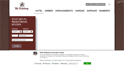 Desktop Screenshot of hotel-alt-bamberg.de